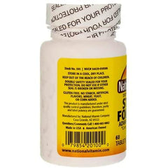 Side view of Nature's Blend Stress Formula 60 Tabs bottle