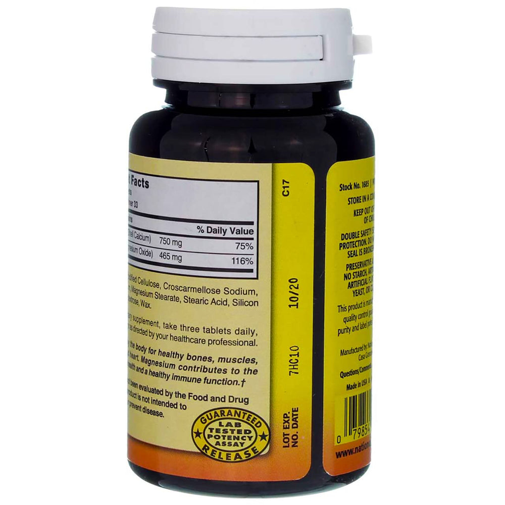 Close-up of Nature's Blend tablets