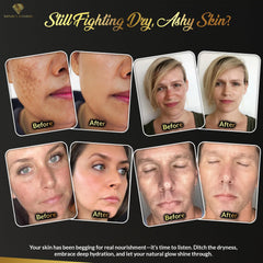 24-hour hydration concept with creamy anti-aging beef tallow cream