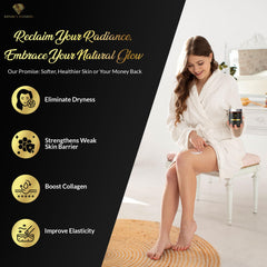 Gentle application on skin to reduce fine lines