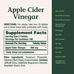 Nature's Bounty fermented apple ingredient visual representing natural production method