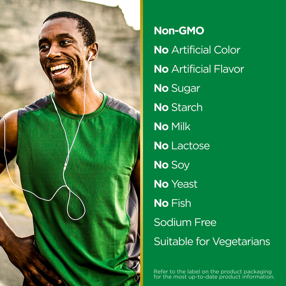 Nature's Bounty branding and product packaging for B-12 tablets
