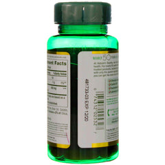 Close-up of 400 mg CoQ10 softgel capsule