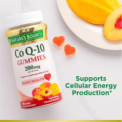 Non-GMO Nature's Bounty CoQ10 Gummies label