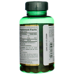 Nature's Bounty CoQ10 label closeup highlighting 200 mg dose