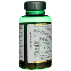 Nature's Bounty CoQ10 softgel closeup emphasizing compact dose