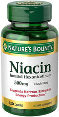 All three Niacin Flush Free bottles together for the set
