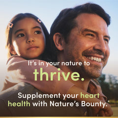 Nature's Bounty Odorless Fish Oil purified to eliminate mercury for clean supplement use.