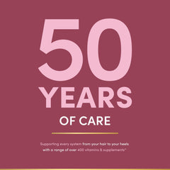 Lifestyle image with gummies and berry-themed background