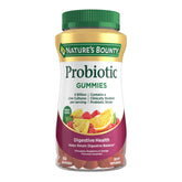 Front of Nature's Bounty Probiotic Gummies bottle showing 60 count