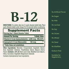 Label highlights: gluten-free, sugar-free, no artificial colors or sweeteners