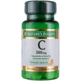 Nature's Bounty Vitamin C 500mg bottle front view