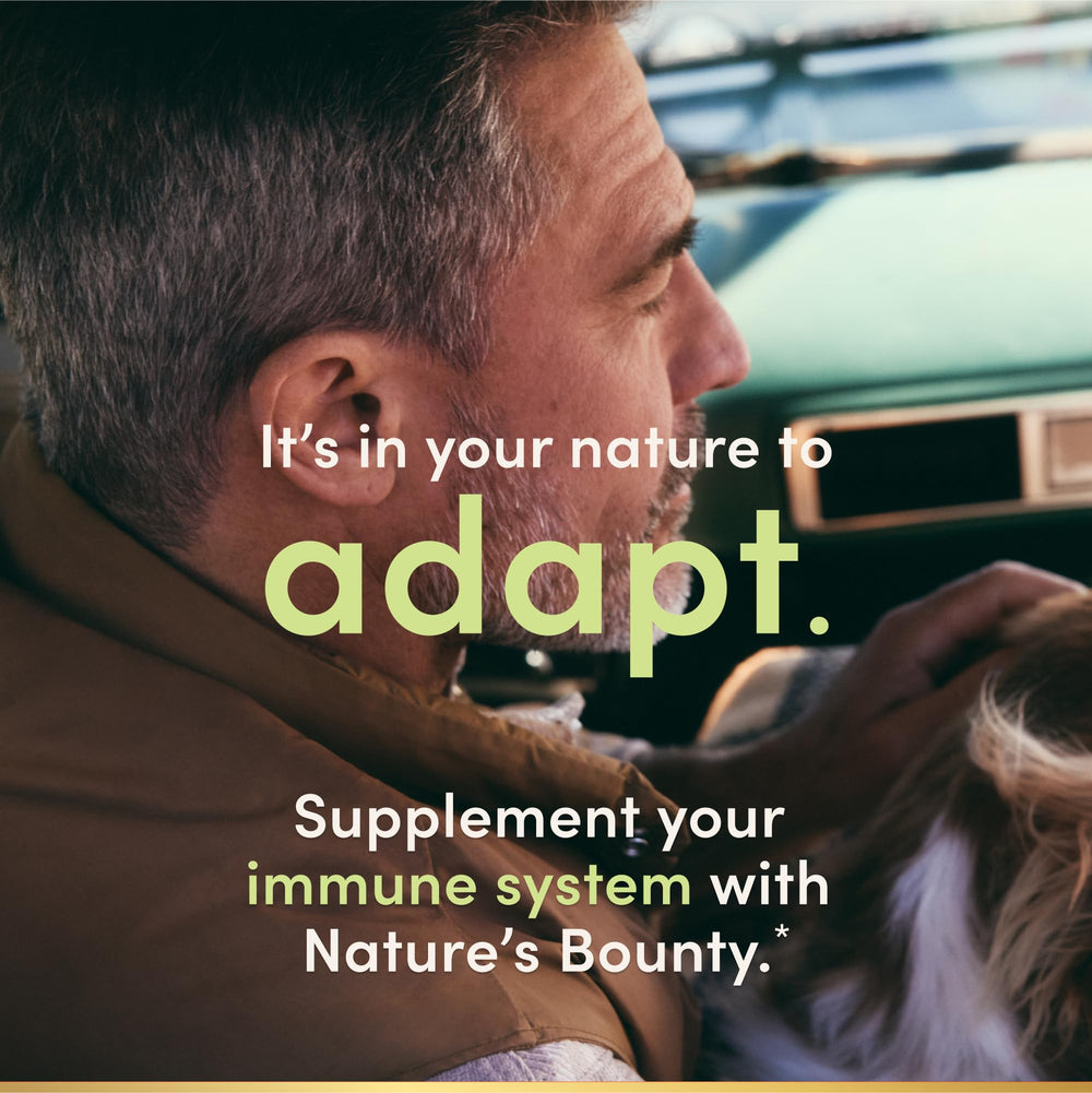 Nature's Bounty Vitamin D3 softgels close-up capsule for easy daily intake.