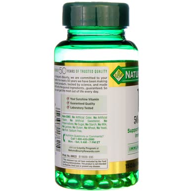 Softgels and packaging of Vitamin D3