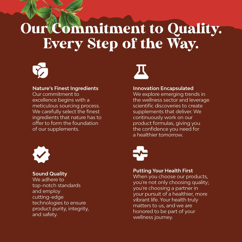 Natures Craft ACV capsules with a glass of water emphasizing easy-to-swallow formula.