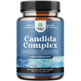 Natures Craft Candida Cleanse bottle for daily detox support.