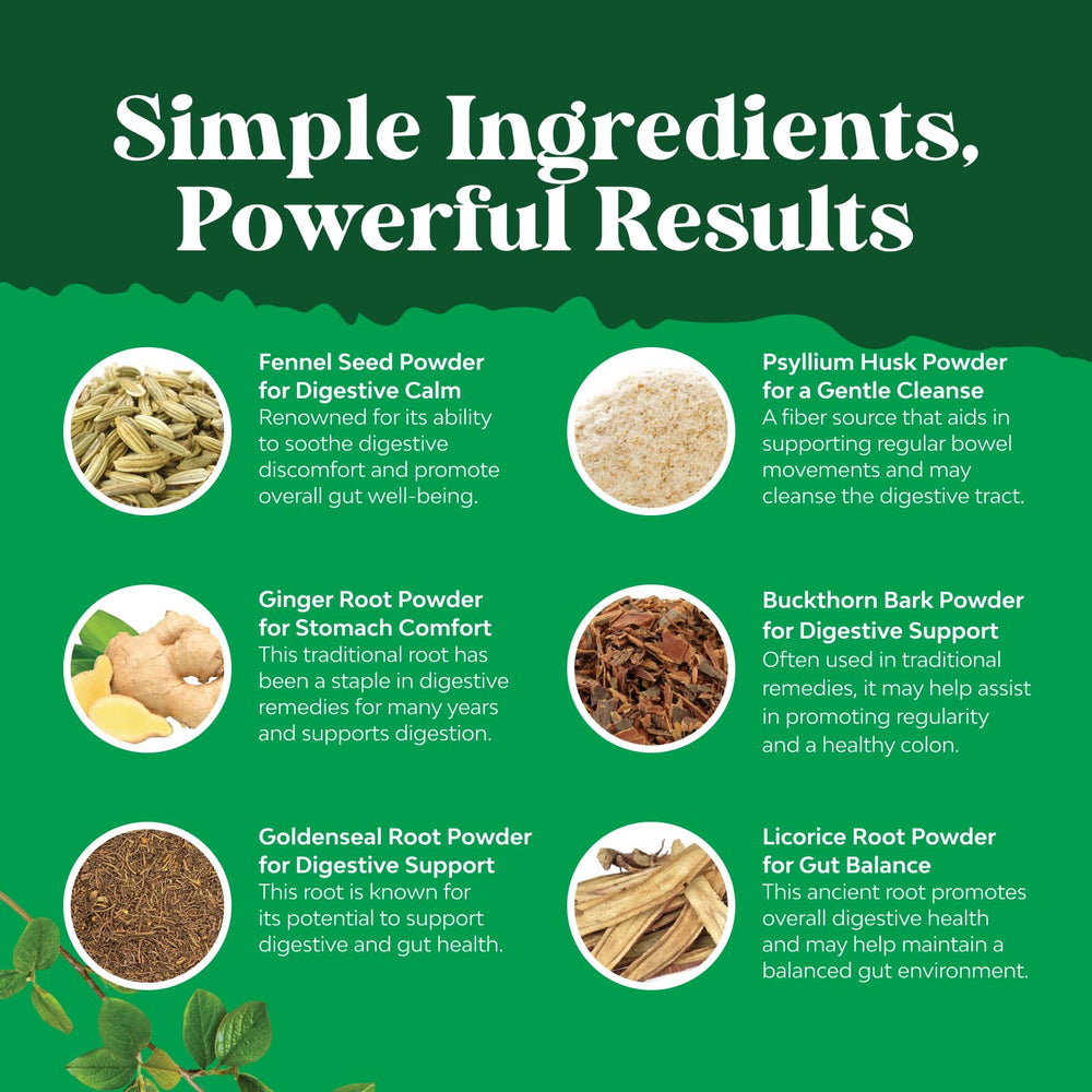 Natures Craft cascara sagrada extract showcasing herbal detox support.