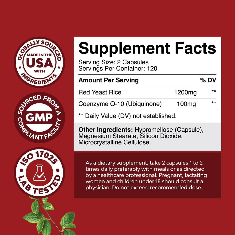 Nature's Craft CoQ10 capsules close-up highlighting energy support
