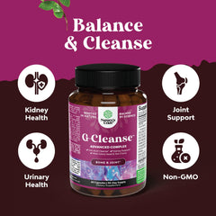 Natures Craft G-Cleanse tart cherry extract detail for mobility support