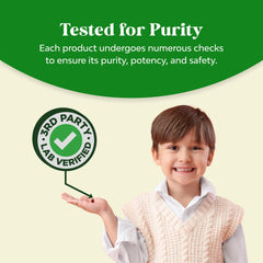 Natures Craft Immune Booster Kids Probiotic Gummies fruit flavor appeals to kids during routine.