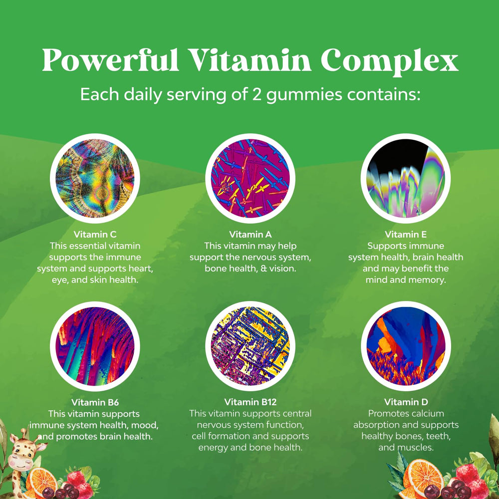 180 count bottle emphasizing plant-based vitamin gummies