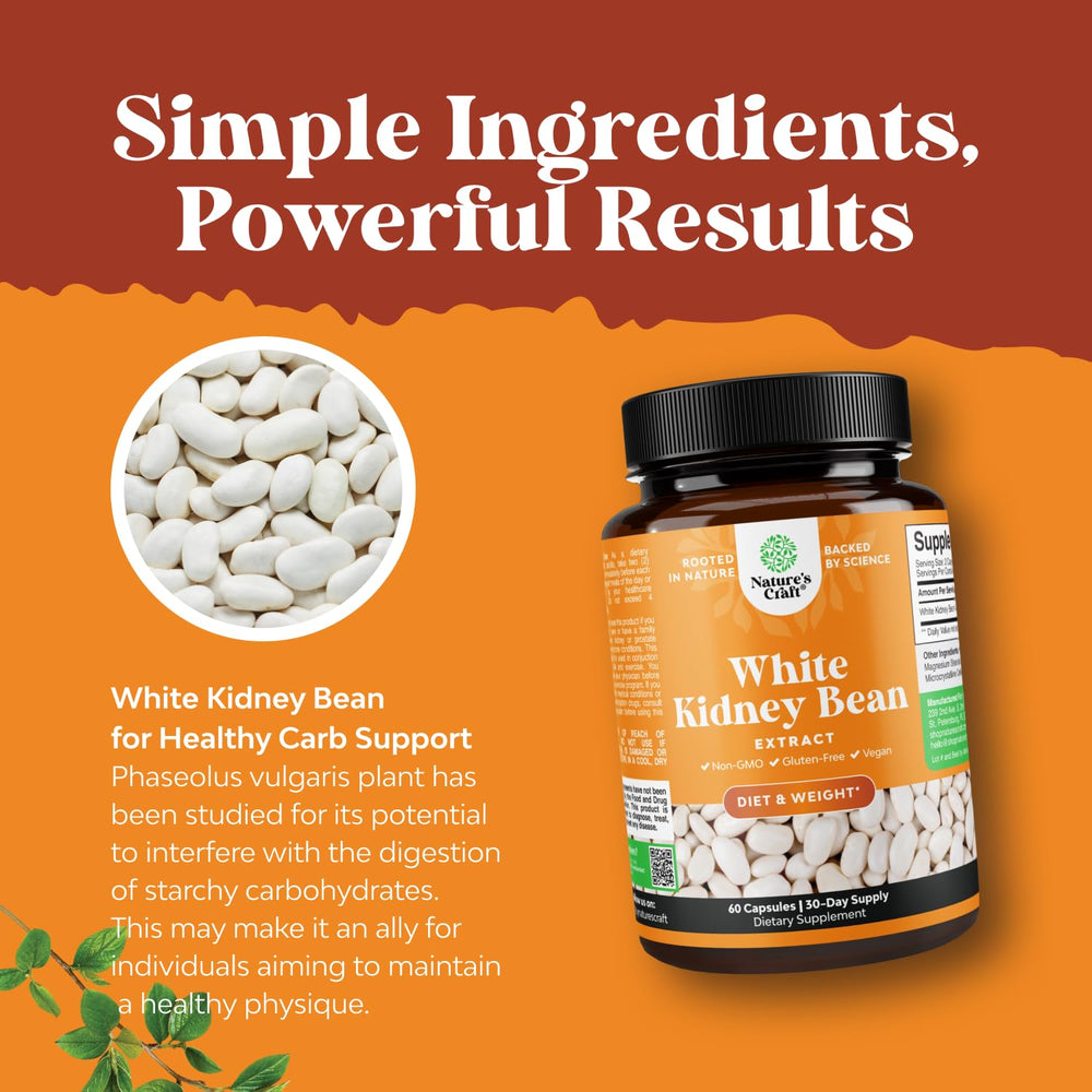 Natures Craft packaging front view showcases trusted branding for carb control