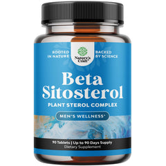 Natures Craft Plant Sterols Complex 500mg Beta Sitosterol bottle