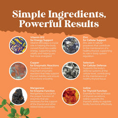 Advanced formula with L-tyrosine and B12 for energy