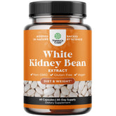 Natures Craft White Kidney Bean Extract Carb Blocker bottle for natural carb management