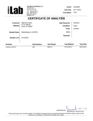 Supplement facts panel for Nature's Fusions Nutri 5-MTHF