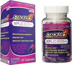 NATURES GENIOUS NVE Stacker3 XPLC 80 capsules bottle - front view