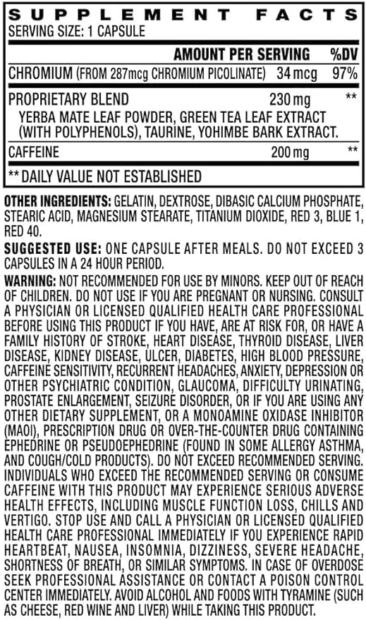 NATURES GENIOUS NVE Stacker3 XPLC 80 capsules bottle - label detail
