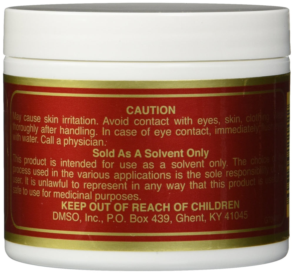 Nature's Gift DMSO gel with aloe vera container shows soothing relief potential and topical use