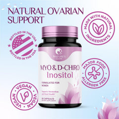Nature's Glow supplement facts label focused on ingredient breakdown