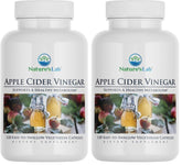 Nature's Lab Apple Cider Vinegar 1200mg with Chromium bottle — pack of 2 hero image