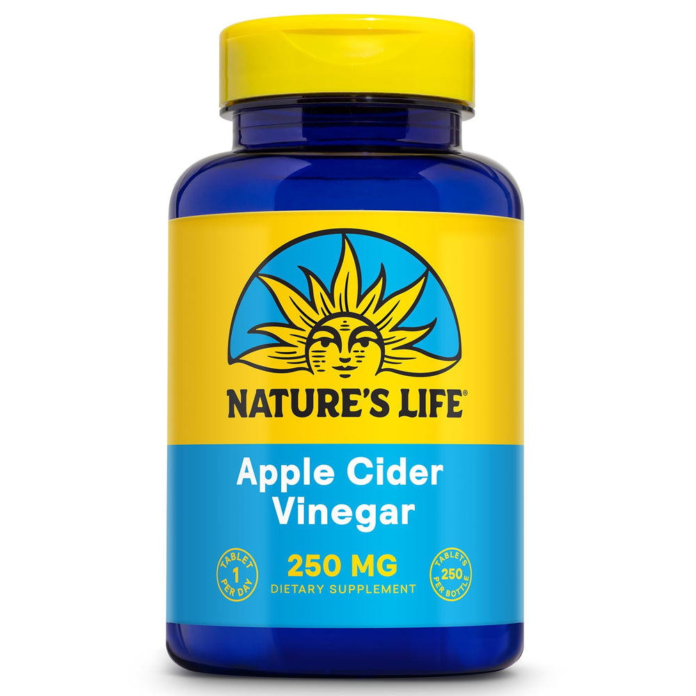 Nature's Life Apple Cider Vinegar 250mg VegCaps bottle