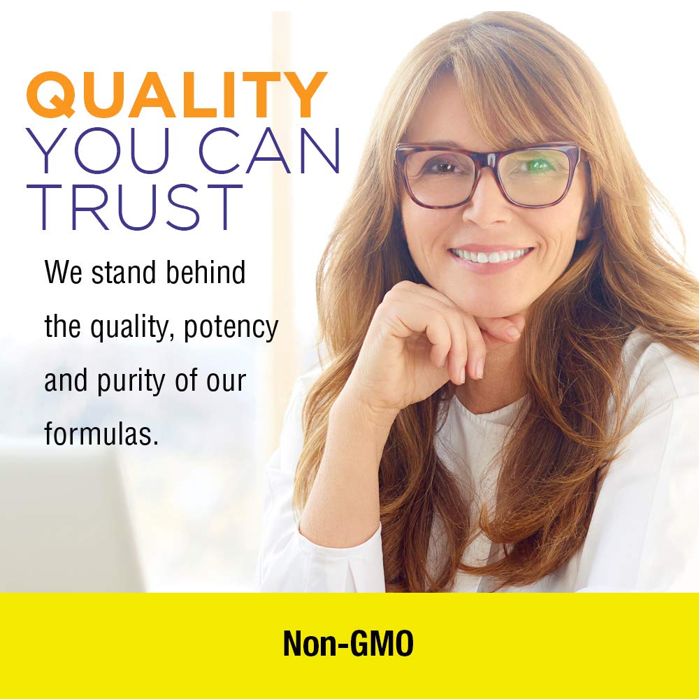 Non-GMO label on Nature's Life Biotin bottle