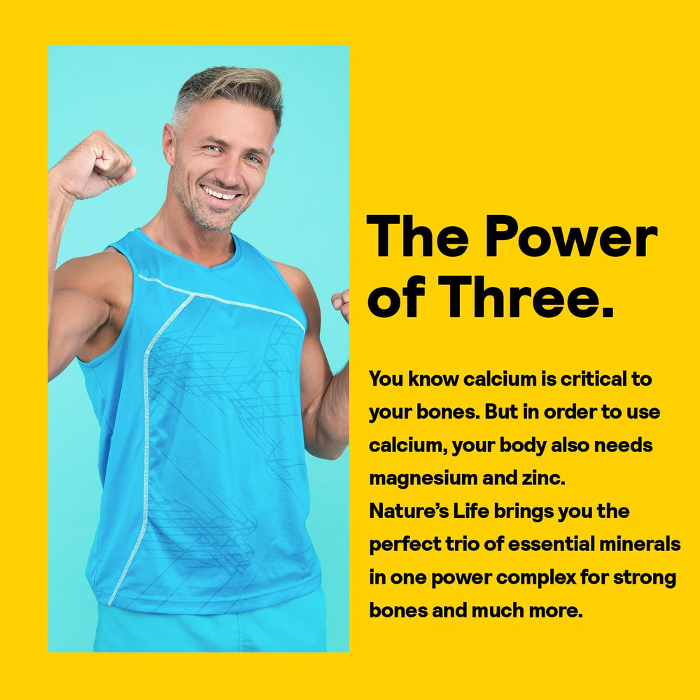 Vitamin D and boron components in Cal Mag Zinc Complex