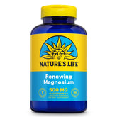 Nature's Life Renewing Magnesium 500 mg + Vitamin B-6 bottle
