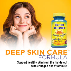 Vitamin C included to support collagen synthesis