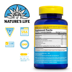 Label of Nature's Life Prostate Maintain bottle