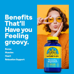 Illustration of magnesium citrate, malate, and oxide ingredients