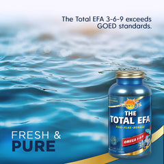 Nature's Life Total EFA pour—easy daily dosing for omega 3-6-9.