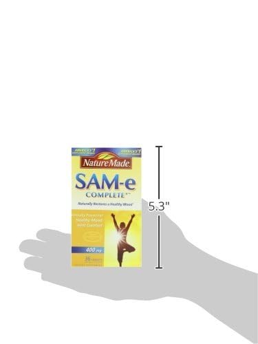 Daily dosage of Nature's Made Sam-e 400 mg