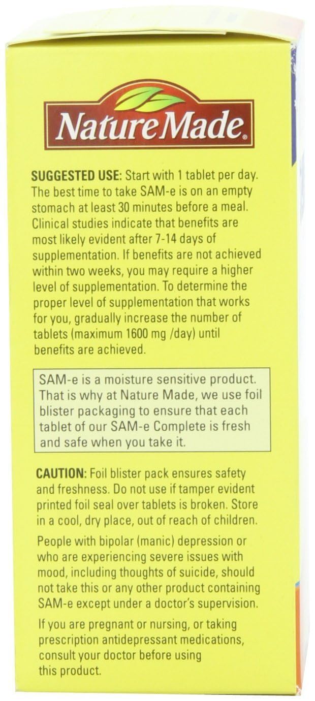 Mood support with Sam-e supplement