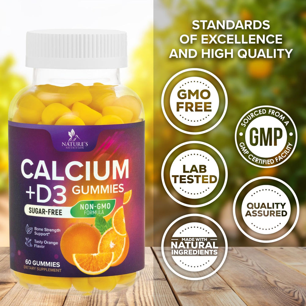 Nature's Nutrition calcium chews with vitamin D3