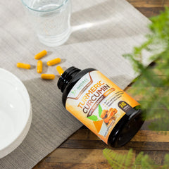 Nature's Nutrition Made in USA bottle with strict quality standards.