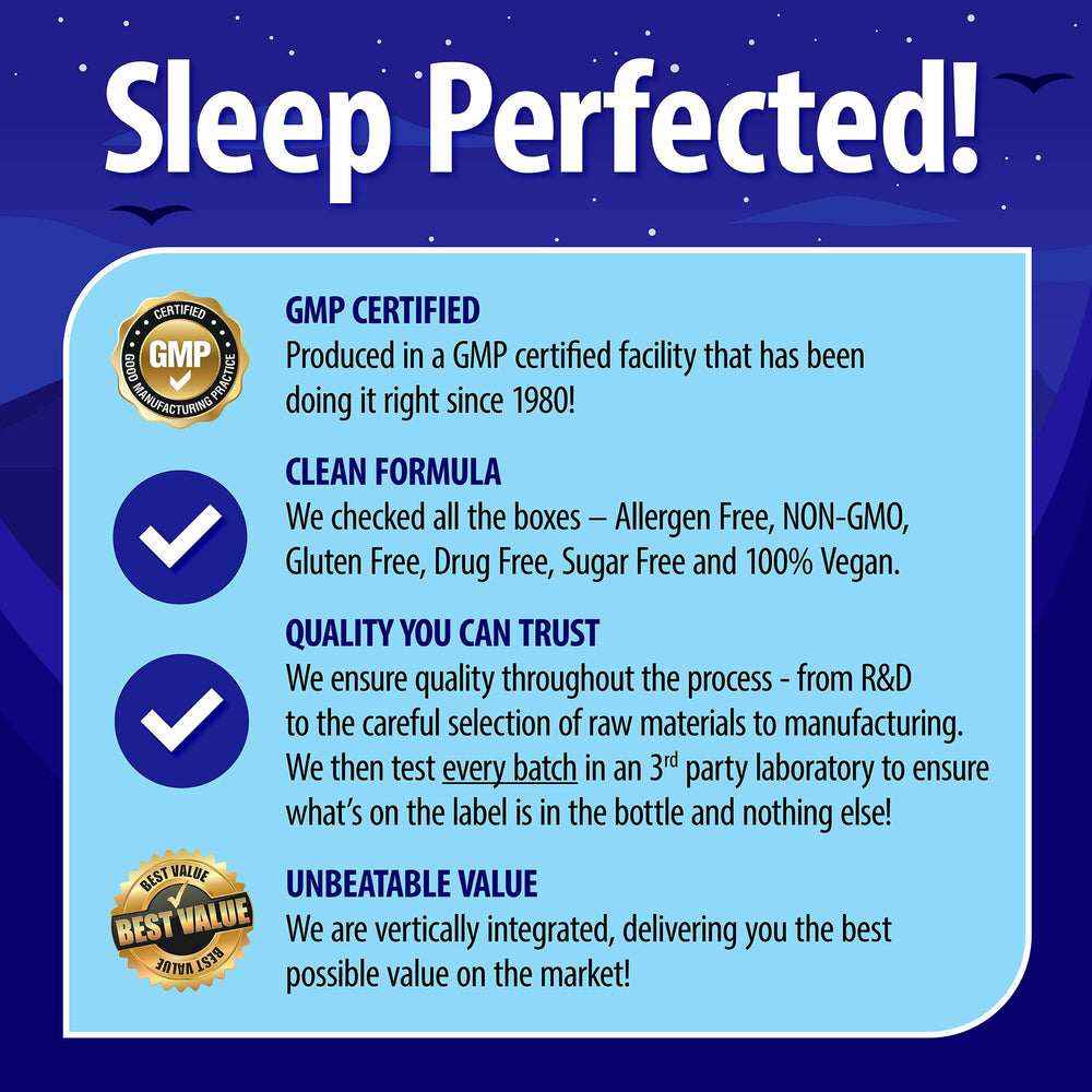 Made in USA GMP-certified facility with product packaging