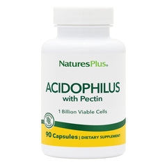 Bottle of Natures Plus Acidophilus with Pectin, 90 capsules