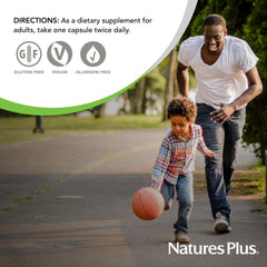 90-serving probiotic supplement bottle on display